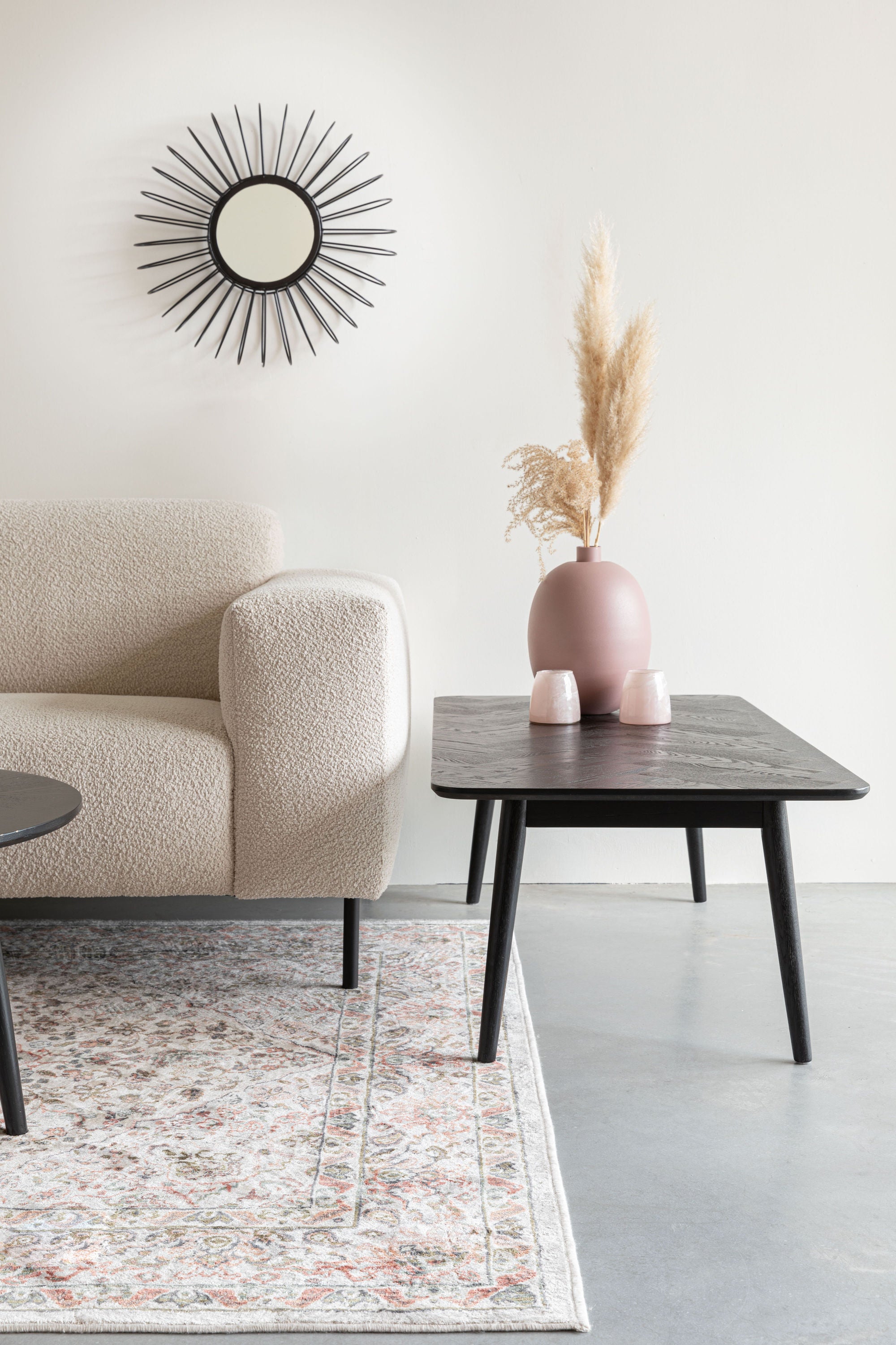 Fabio Black Wood Coffee Table